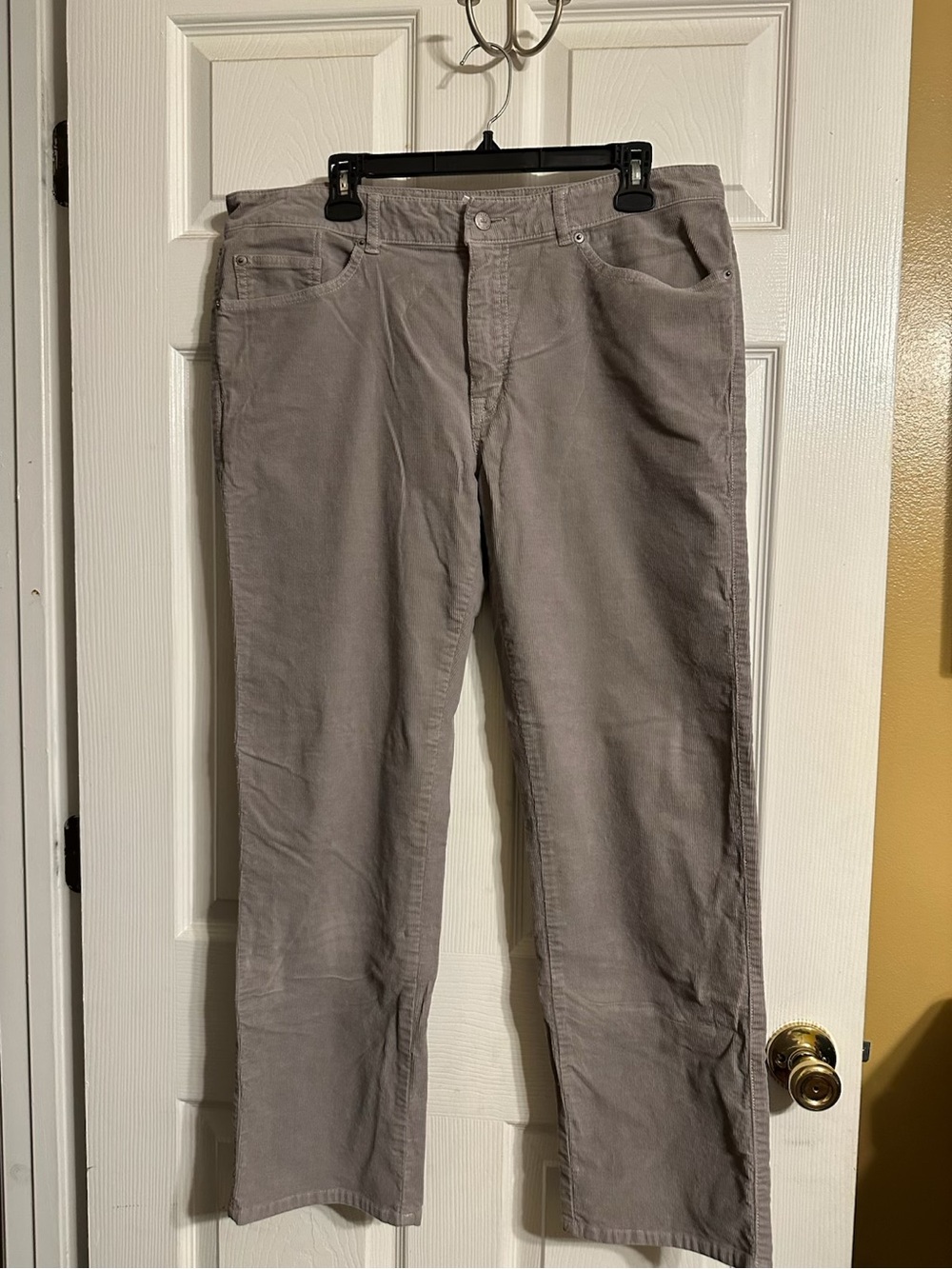 Peter Millar Taupe Corduroy Pants - Straight Leg
